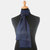 Savona Midnight Blue Navy Silk Scarf