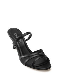 Crystal Sandal - Black - Black