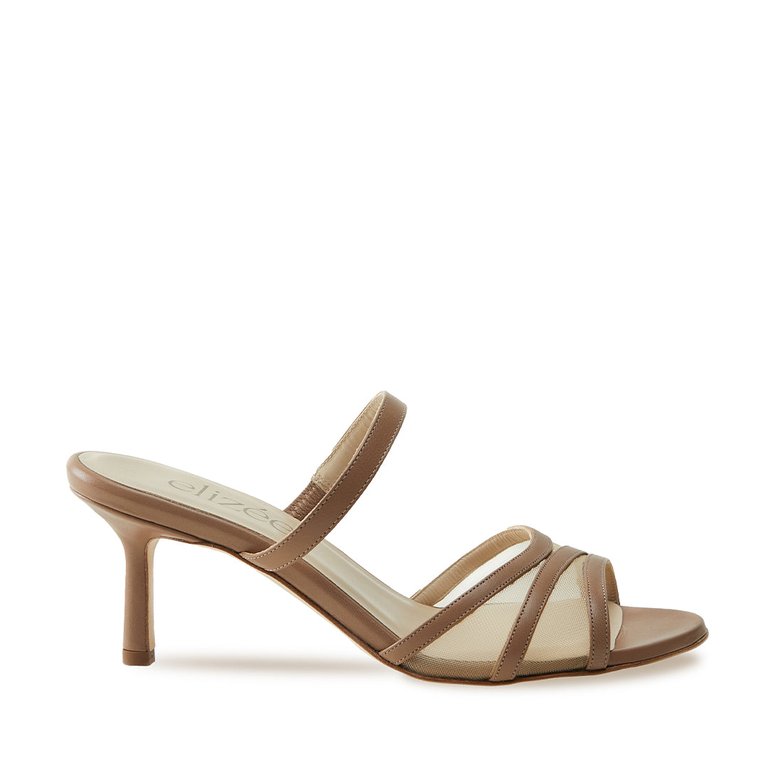 Crystal Sandal - Taupe - Taupe