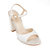 Solange Sandal -  White / Metallic Shimmer