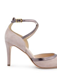 Violetta Sandal - Sand/Pewter