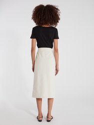 Karina Corduroy Midi Skirt