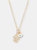 Signature 14K Gold and Enamel "Protection" Necklace - Gold