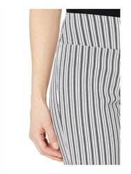 Ship Shape Pull-On Pants With Back Slit Detail