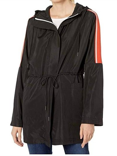 Elliott Lauren Zip Front Hooded Anorak Jacket With Contrast Tape product