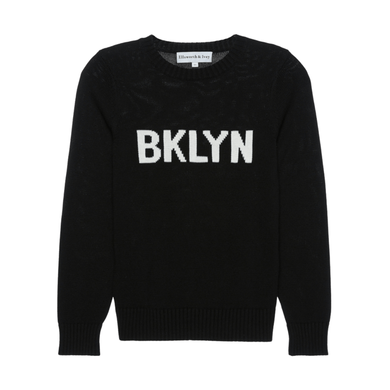 BKLYN Crewneck Sweater - Final Sale -  Black