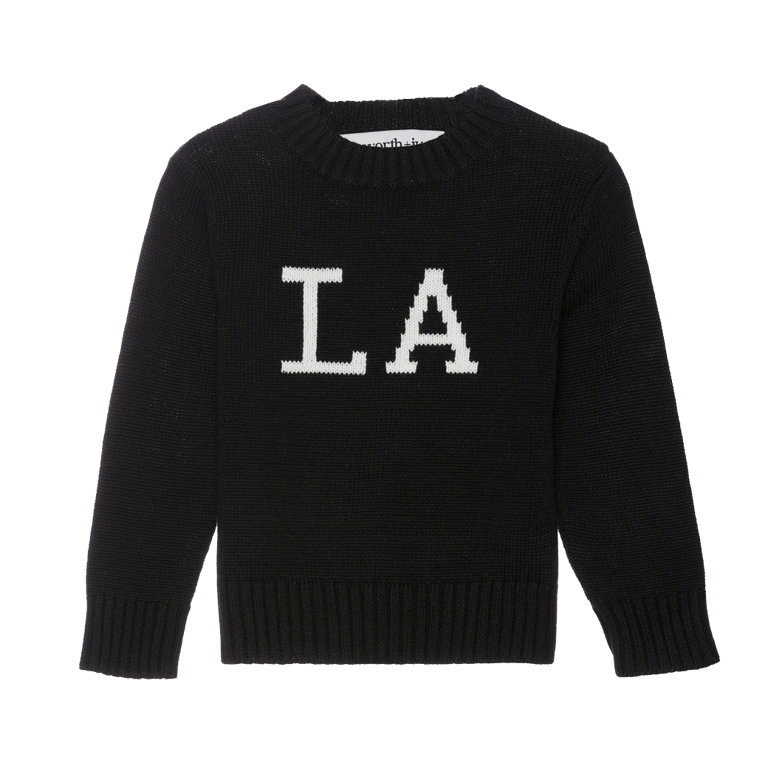 Children's LA Sweater - Black