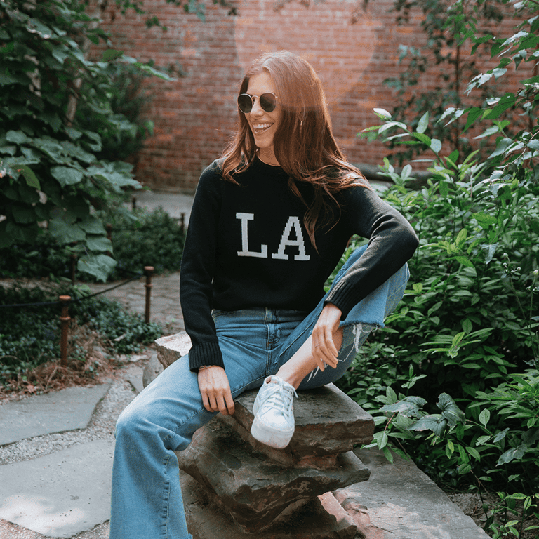 Los Angeles 'LA' Crewneck Sweater