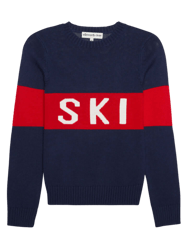 Navy Block SKI Sweater - Navy