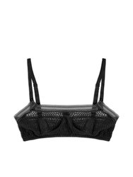 Kaia Underwire Bandeau Bra - Black