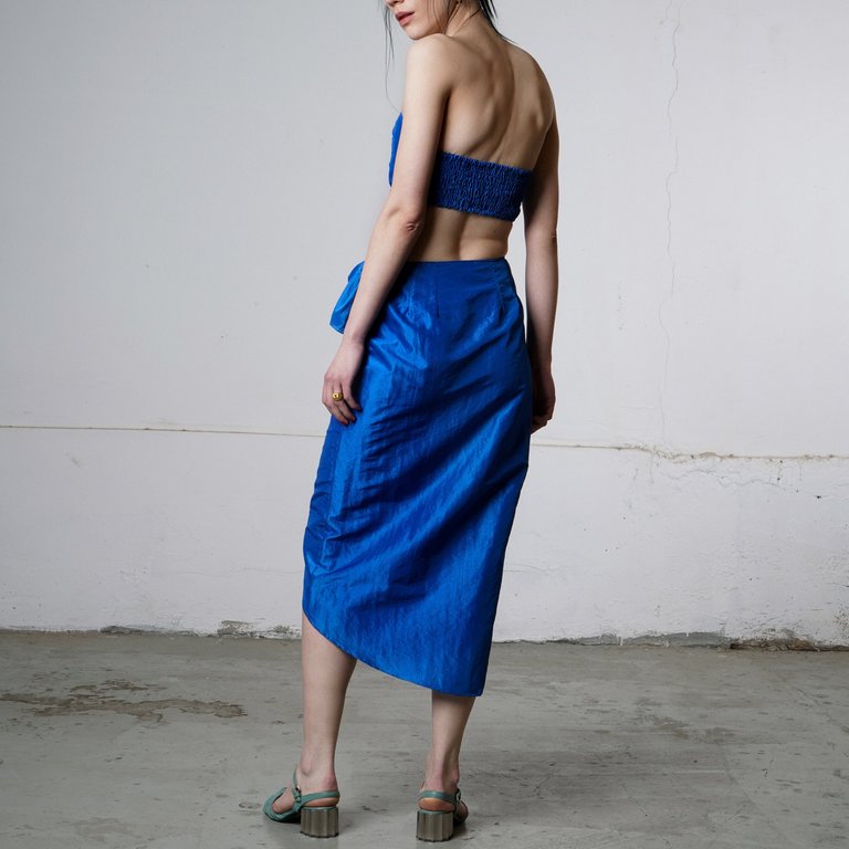 Denise Skirt - Electric Blue