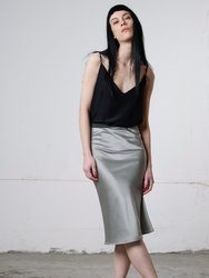Fay Skirt - Silver - Silver