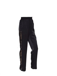 Silk Track Pants - Black