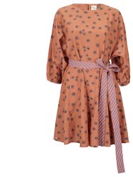 Cinnamon Daisy Mini Dress - Cinnamon 