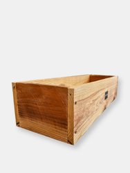 Flora Cedar Planter Box with Chalkboard Label