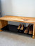 Waterfall Grain Entryway Wood Storage Bench