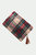 3 -In-1 Tartan Plaid And Houndstooth Cross Body Bag