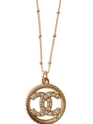 CZ Pendant Necklace - Gold