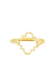 Gold Medallion Bracelet - Gold