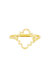 Gold Medallion Bracelet - Gold