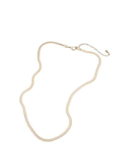 Embellish Your Life Herringbone Liquid Gold Necklace With Extender product