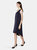 The Karolina Dress - Prato Blue