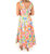 Empire Maxi Dress In Candy Cheetah