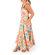 Empire Maxi Dress In Candy Cheetah