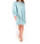 Oxford Dress In Aqua Haze - Aqua Haze