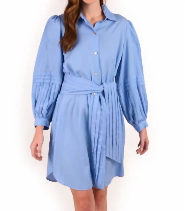 Oxford Dress In Chambray - Chambray