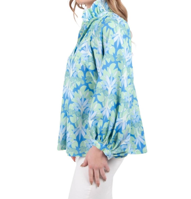 Stella Top In Lily Pad