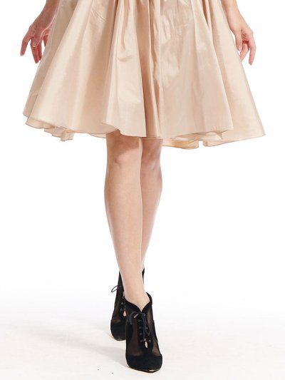 EMILY SHALANT Classic Colors Taffeta Party Skirt product