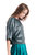 Sequin Blouson With Dolman Sleeves