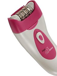 Divine 36-Disc Battery Operated Epilator With Skin Glide, AP-17B