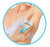 Emjoi Set: 2in1 e60 Precision Hair Removal Epilator with Sensitive Attachment and After Epilation Cream (5oz)