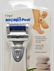 Micro Pedi White Callus Remover With Extra Coarse Roller & Cleaning Brush (AP-3RPS)