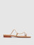 Susan Slide in Tan Nappa - Tan Nappa