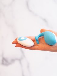 Doris Love Egg Whale Vibrator - Light Blue