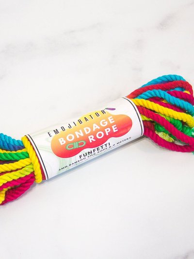 Emojibator Funfetti Rainbow Bondage Rope product