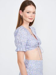 Alice Open Back Crop Top