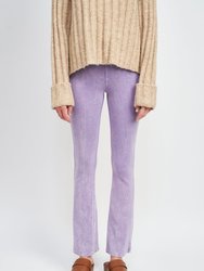 Alina Flared Pants - Purple