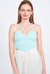 Ansley Ribbed Tank Top - Mint