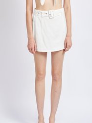 Aurora Mini Skirt - Off-White