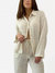 Cotton Gauze Button Up Shirt In Cream