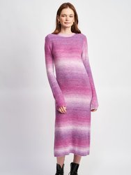 Elena Maxi Dress - Purple