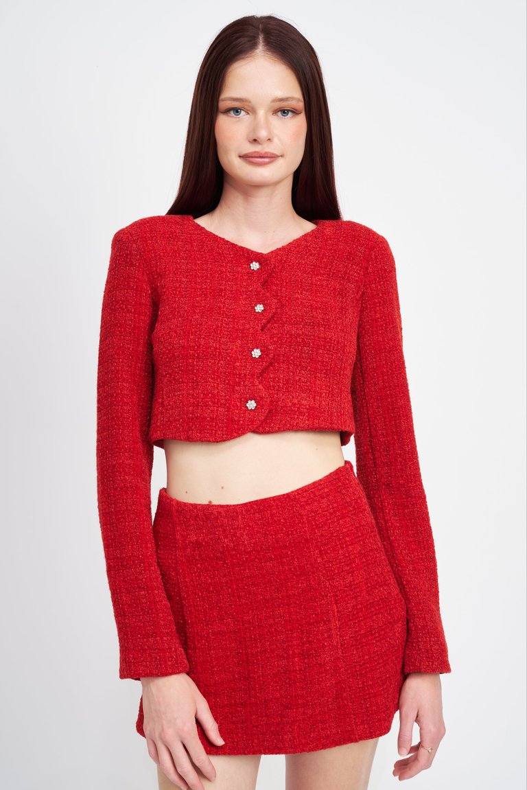 Imari Top - Red