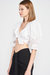 Iselle Tie Front Crop Top