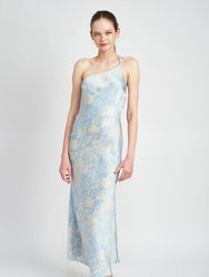 Izabella Maxi Dress - Blue Multi