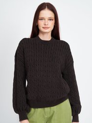 Jax Knit Top - Black