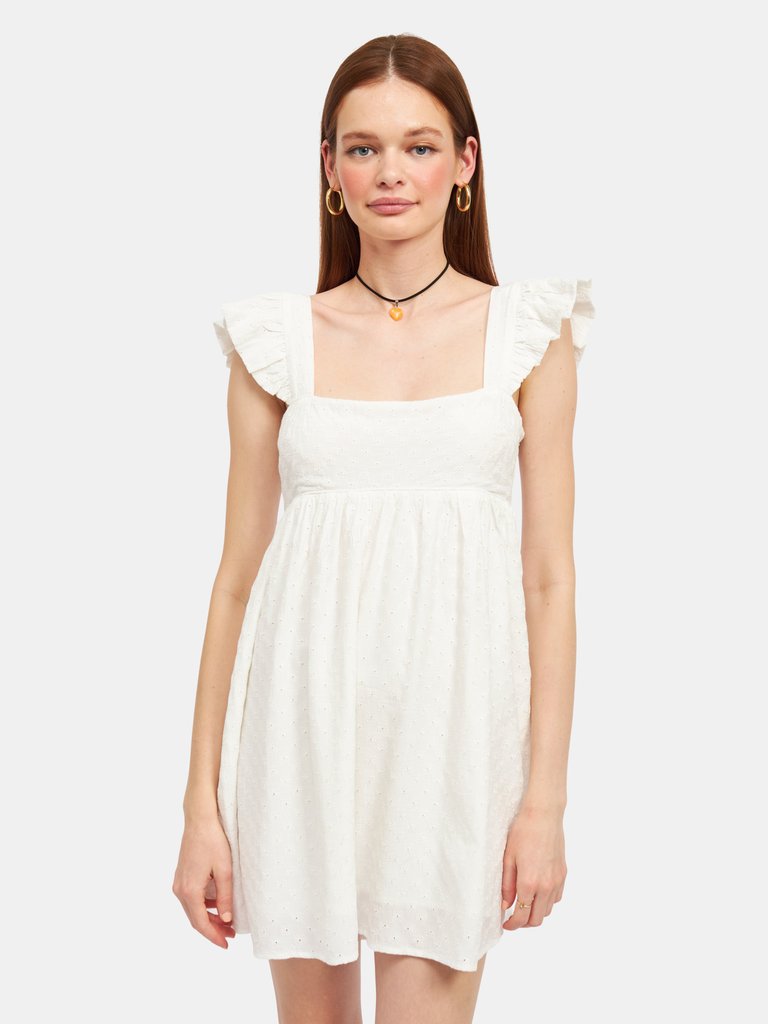 Jelsa Mini Dress - Off-White